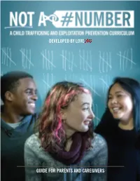 GUIDE for PARENTS and CAREGIVERS Resources to Support a Whole-School Or Entire-System Response