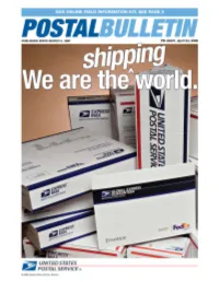 POSTAL BULLETIN 22231 (4-24-08) „ for Employees at CONTENTS