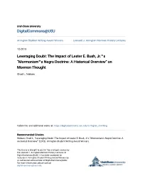 The Impact of Lester E. Bush, Jr.Â•Łs Â