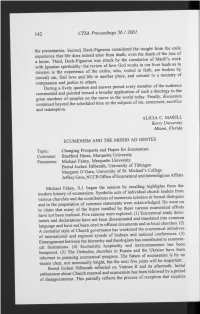 142 CTSA Proceedings 56 / 2001 the Presentation