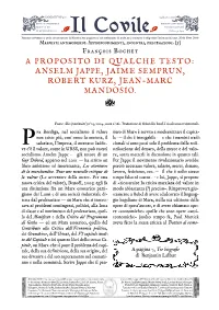 (917) a Proposito Di Qualche Testo Su Marx E Il Valore.Anselm Jappe, Jaime Semprun