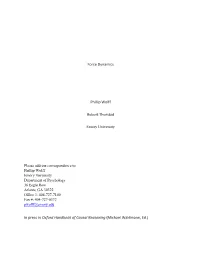 Force Dynamics Phillip Wolff Robert Thorstad