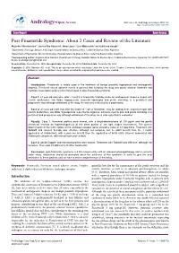 Post-Finasteride Syndrome