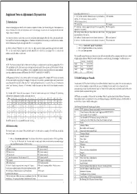 Supplement Notes on Alphanumeric Representation Device, but Is Often Either 8 Or 10