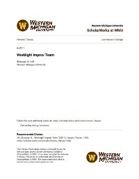 Worklight Improv Team