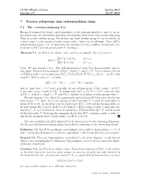 7 Torsion Subgroups and Endomorphism Rings