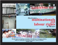 Electronics, Multinationals and Labour Rights in Mexico.Pdf