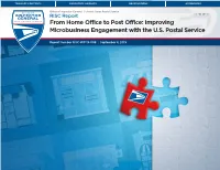 From Home Office to Post Office: Improving Microbusiness Engagement with the U.S