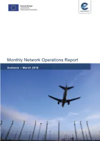 NM Monthly Network Operations Report - Analysis – March 2018 TLP: GREEN Page 1