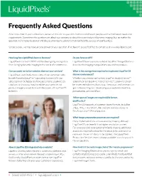 Frequently Asked Questions