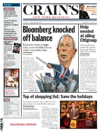 Help Needed at Ailing Citigroup Top of Shopping List