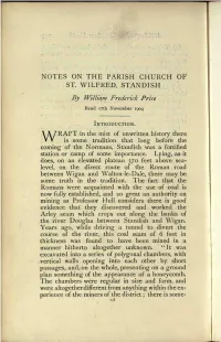 Notes on the Parish Church of St. Wilfred, Standish Introduction