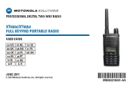 Xt600d Series User Guide