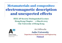 Electromagnetic Description and Unexpected Effects