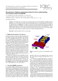 Measurement of Hadron-Carbon Interactions for Better Understanding of Air Showers with NA61/SHINE
