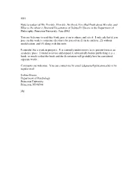 The Terrible, Horrible, No Good, Very Bad Truth About Morality and What to Do About It, Doctoral Dissertation of Joshua D