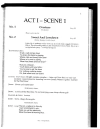AC;T I - SCENE 1 No.1 Overture Seep