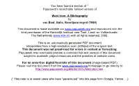 West Irian Bibliography (Ch.5- Text Version)