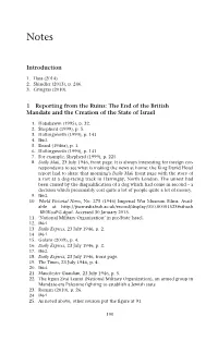 Introduction 1 Reporting from the Ruins: the End of the British