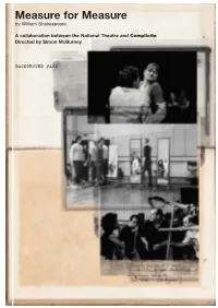 Measure for Measure by William Shakespeare