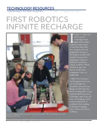 First Robotics Infinite Recharge