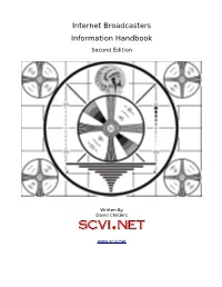 Internet Broadcasters Information Handbook Second Edition