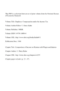 3 Composition of Income on Returns with Wages And