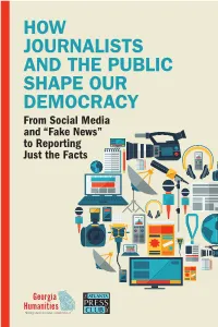 How Journalists and the Public Shape Our Democracy