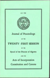 Twenty -First Session