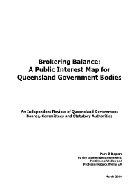 A Public Interest Map for Queensland Government Bodies