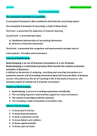 Book-Keeping Is an Art of Business Transaction in a Set of Books . Book-Keeping Is a Mechanical Process That Records the Routine Economic Activities of Business