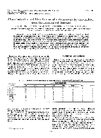 Characterization and Identification of Enterococcus Species Isolated from the Intestines of Animals L
