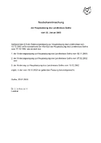 Neubekanntmachung