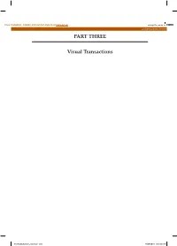PART THREE Visual Transactions