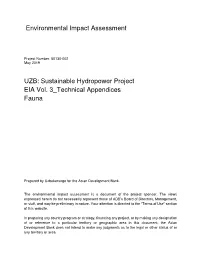 Technical Appendices Fauna