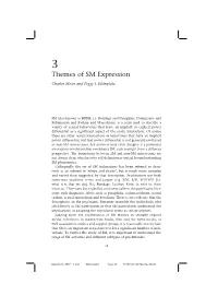 Themes of SM Expression Charles Moser and Peggy J