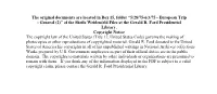 General (2)” of the Sheila Weidenfeld Files at the Gerald R