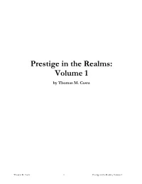 Prestige in the Realms: Volume 1