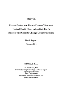 Study on Present Status and Future Plan on Vietnam's Optical Earth