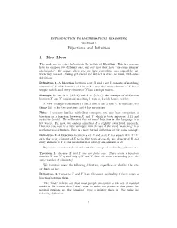 Bijections and Infinities 1 Key Ideas