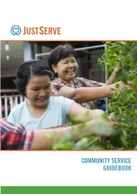 COMMUNITY SERVICE GUIDEBOOK First Presidency Message