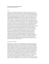 Nicolas Bourriaud: Relational Esthetics Les Presses Du Réel, 2002, Paris P.13. T