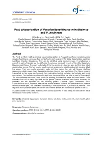 Pest Categorisation of Pseudopityophthorus&#X00a0