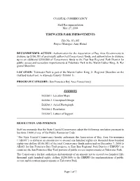 Tidewater Park Improvements