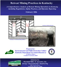 Retreat Mining Practices in Kentucky