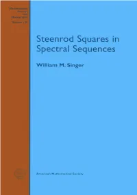 Steenrod Squares in Spectral Sequences