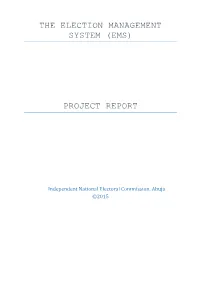 The Election Management System (Ems) Project Report