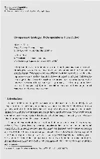 Comparative Ecology 59 Implemented Through Encapsulation [L,IV,V]; Unforgeable Currency and Trademarks Can Be Im­ Plemented Through Public Key Systems [13,14]