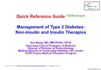 Quick Reference Guide 1/2019 Version Management of Type 2