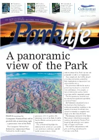 A Panoramic View of the Park Understanding of the Park’S Lay-Out and Panoramic View of the Park from the East © CNPA Geography As Well As Its Communities
